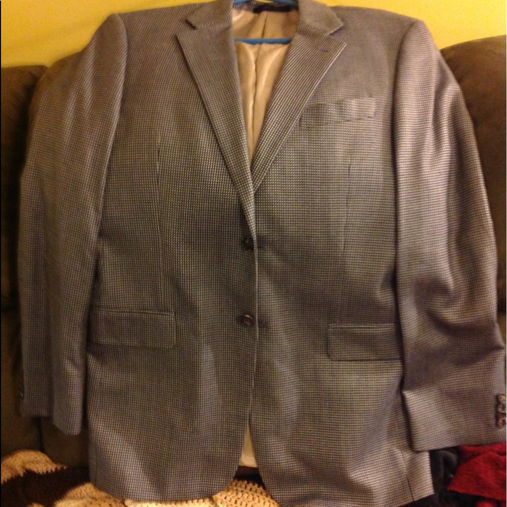 A Joseph Abboud  Black & Gray Blazer